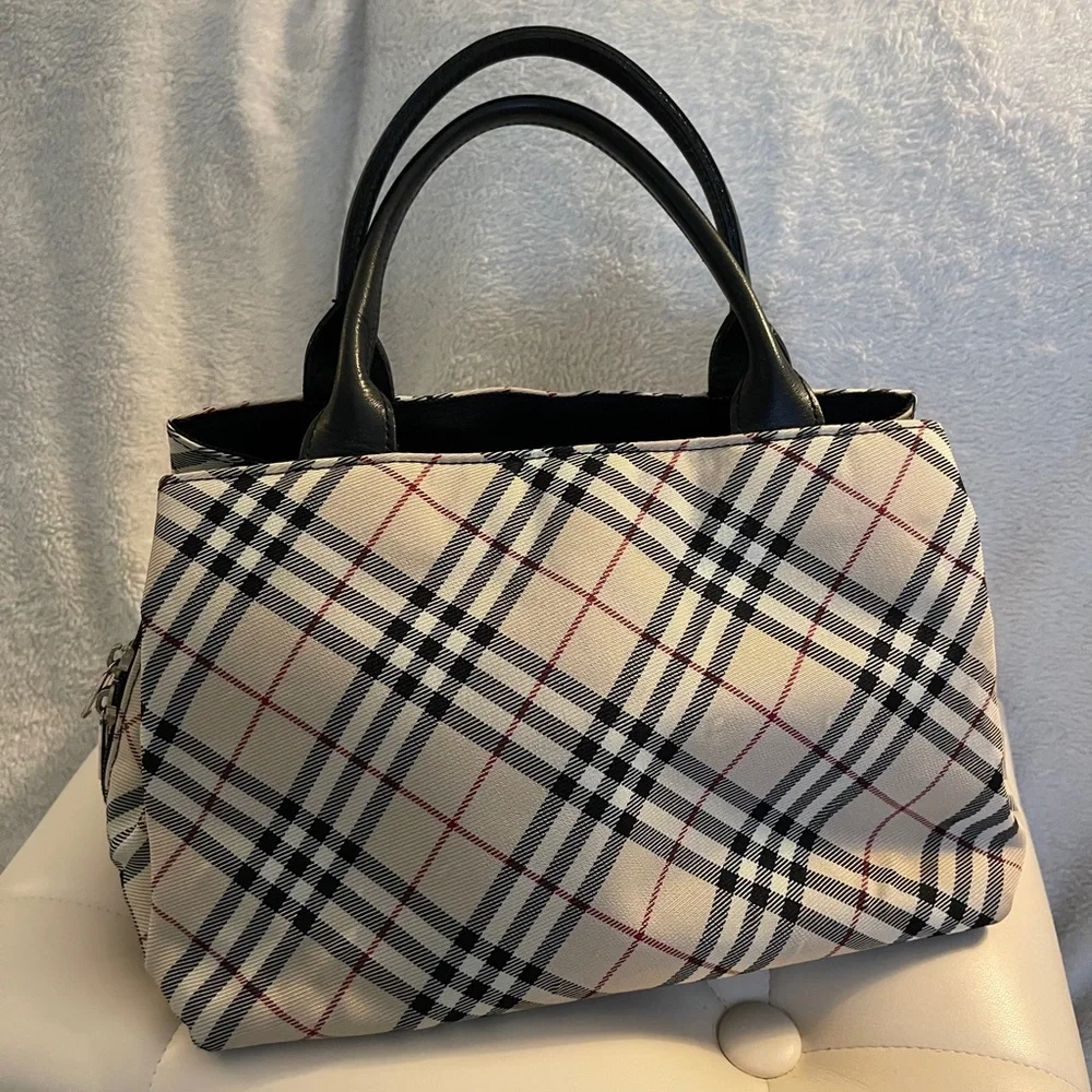 BURBERRY Blue Label Nova Check Three Compartment Arm Bag - Picture 1 of 13